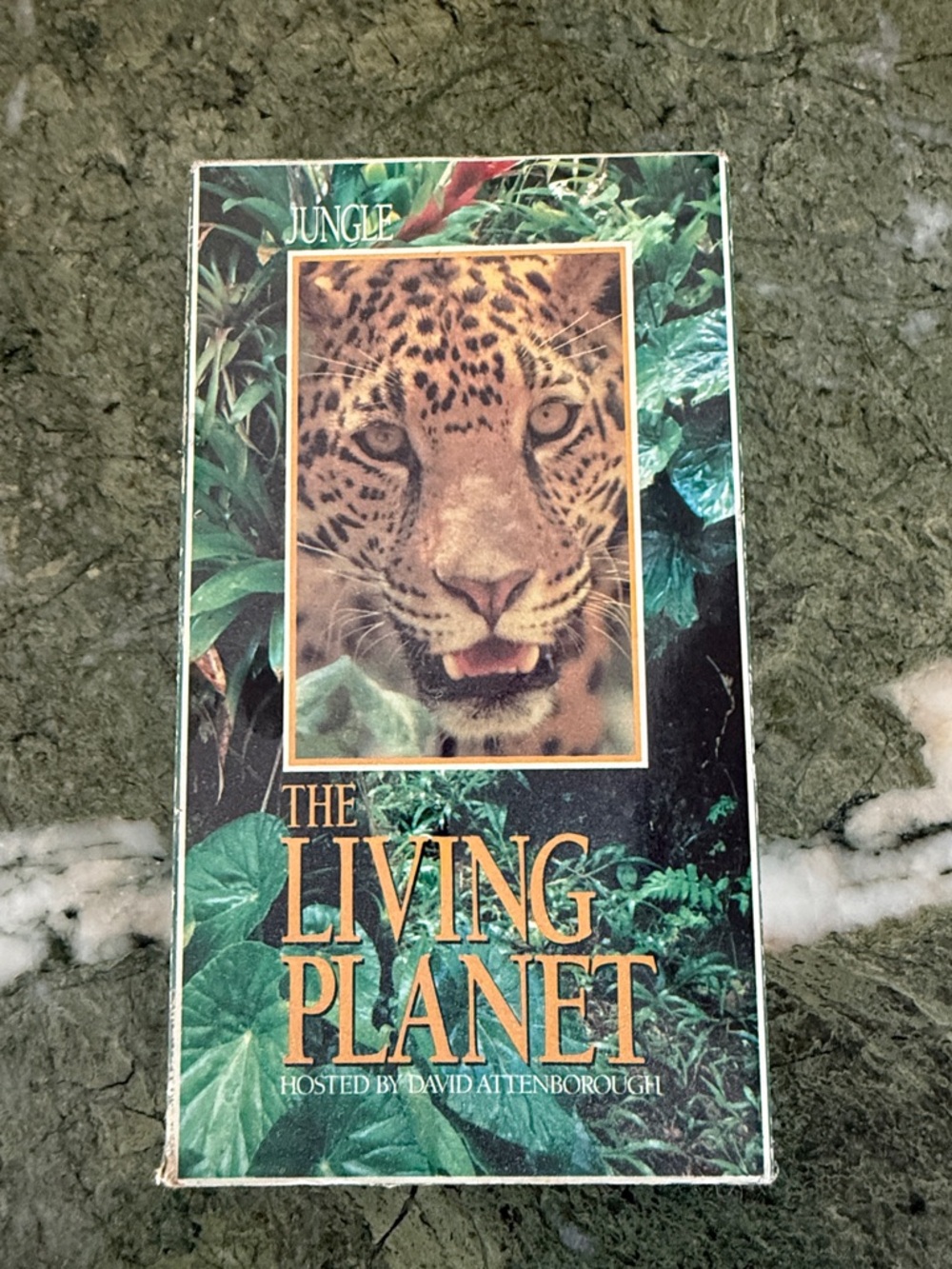 The Living Planet VHS - Jungle Leopard Cover